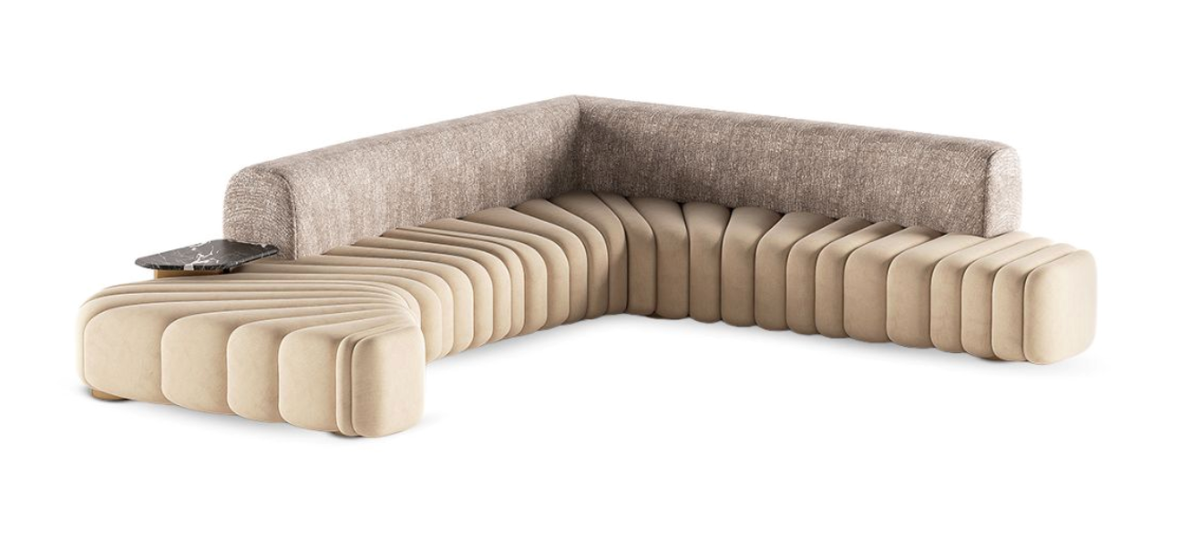 Curved Luxury Sofa